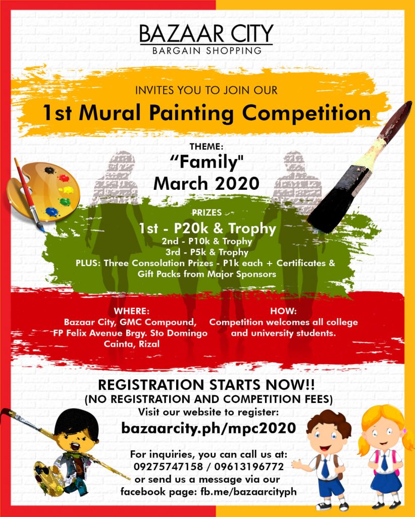 Bazaar City 1st Mural Painting Competition March 2020