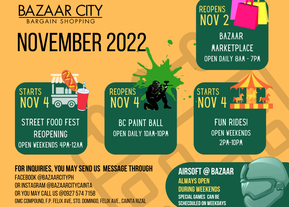 Bazaar City November 2022
